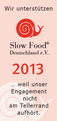 Plakette Slowfood 2013